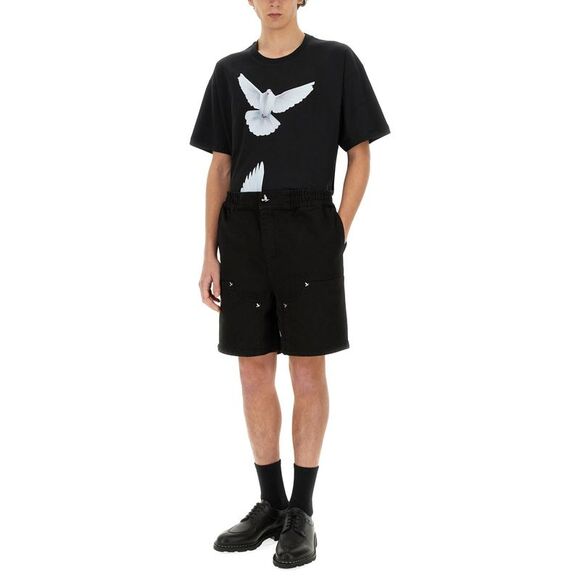 3.Paradis Men Short In Twill - Picture 2 of 4